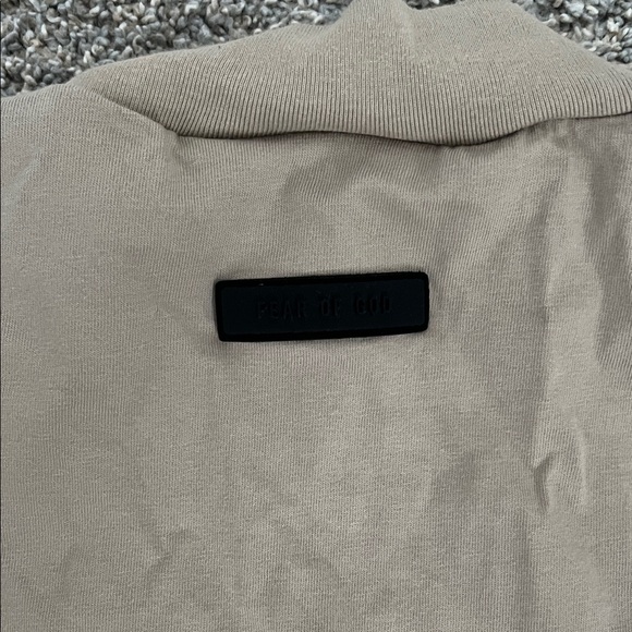 Essentials Short Sleeve Tee - Tan - Picture 4 of 4